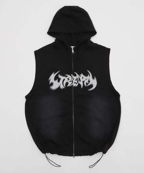 【新品】  ノースリーブ ビーチカバーアップ パーカー NANGA ナンガ AIR CLOTH COMFY ZIP PARKA/エアクロスコンフィー