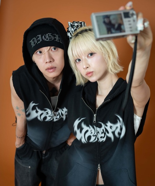 Free City LIFE NATURE LOVE ノースリーブスエット1 黒 Free City LIFE NATURE LOVE ノースリーブスエット1 黒 - メルカリ