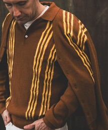 BEAMS PLUS | 14ゲージ ボーンストライプ カーディガン(カーディガン/ボレロ)