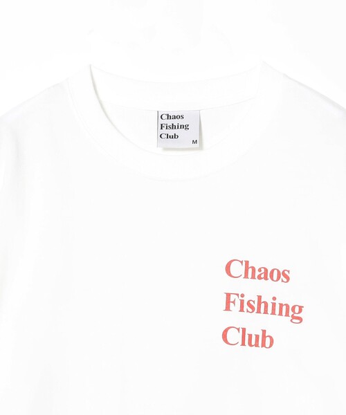 Chaos Fishing Club(カオスフィッシングクラブ)の「Chaos Fishing Club / 七芒星 T-Shirt L/S(Tシャツ/カットソー・メンズ・ホワイト・X-LARGE/MEDIUM)」の3枚目の写真
