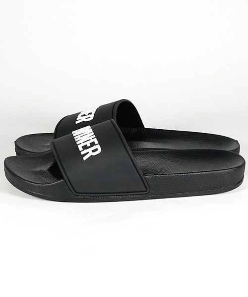 DIVINER(ディヴァイナー)の「【OWNROOTS】 Unevenness Logo Shower Sandal サンダル メンズ シャワーサンダル(スニーカー・メンズ・ブラック・MEDIUM/LARGE)」の5枚目の写真