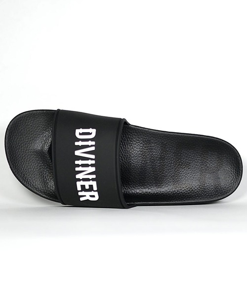 DIVINER(ディヴァイナー)の「【OWNROOTS】 Unevenness Logo Shower Sandal サンダル メンズ シャワーサンダル(スニーカー・メンズ・ブラック・MEDIUM/LARGE)」の6枚目の写真