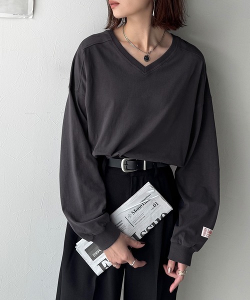 小物 java セール】《JaVa ジャバコラボ》シンプルなのに、存在感。綿100％V