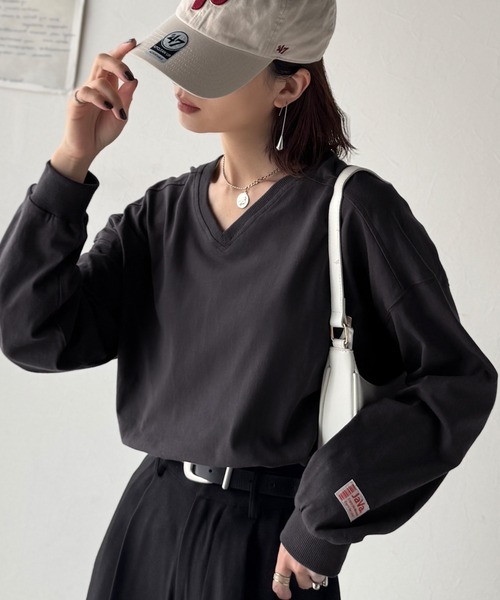 セール】《JaVa ジャバコラボ》シンプルなのに、存在感。綿100％V