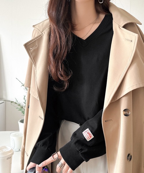 セール】《JaVa ジャバコラボ》シンプルなのに、存在感。綿100％V