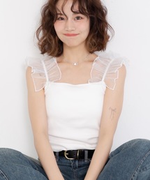 jumelle | フリルカップ付きキャミ(キャミソール)