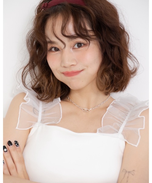 JUMELLE（ジュメロ）の「フリルカップ付きキャミ（キャミソール・レディース・ベージュ/ホワイト・FREE）」の7枚目の写真