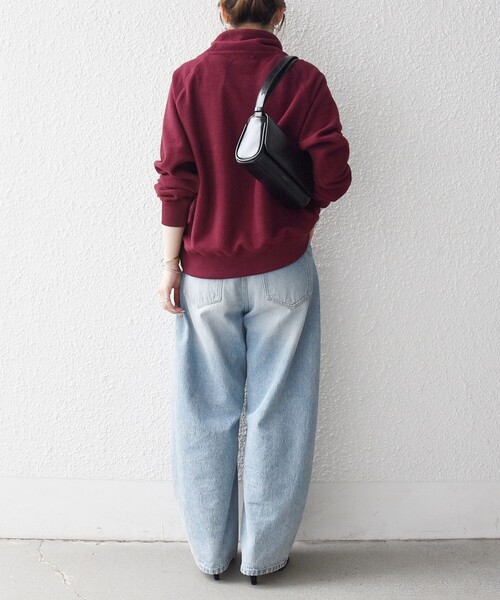 セール】SHIPS any:〈洗濯機可能〉フリース ライク ハイネック プル