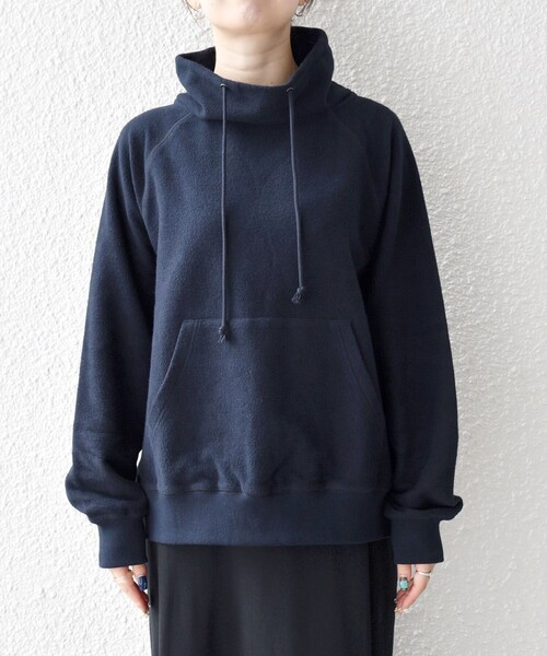 セール】SHIPS any:〈洗濯機可能〉フリース ライク ハイネック プル