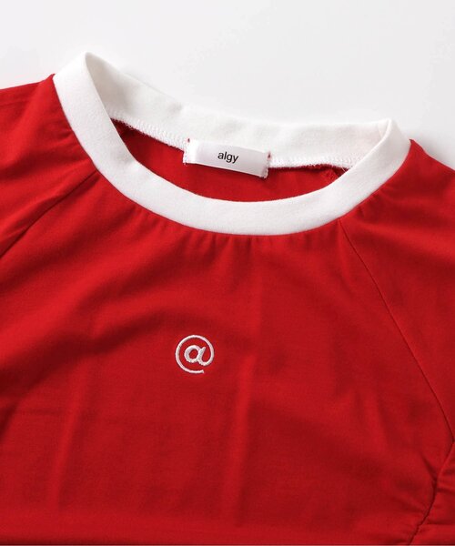 algy（アルジー）の「ギャザーミニトップス（Tシャツ/カットソー・キッズ・ブラック/レッド/オフホワイト・SMALL/MEDIUM/X-SMALL/XX-SMALL）」の16枚目の写真