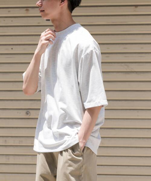 FORK&SPOON（フォークアンドスプーン）の「FORK&SPOON　CAVE SHORT-SLEEVE T-SHIRTS（Tシャツ/カットソー・メンズ・チャコールグレー/グレー系その他/アイボリー・4/5）」の3枚目の写真