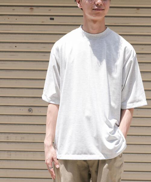 FORK&SPOON（フォークアンドスプーン）の「FORK&SPOON　CAVE SHORT-SLEEVE T-SHIRTS（Tシャツ/カットソー・メンズ・チャコールグレー/グレー系その他/アイボリー・4/5）」の4枚目の写真