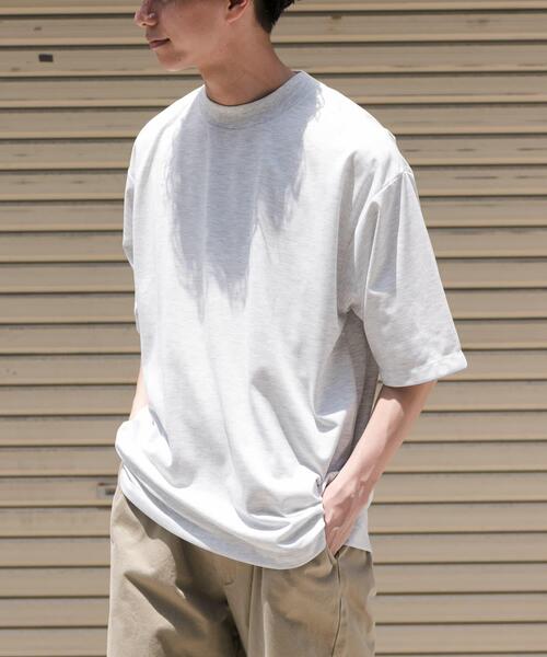 FORK&SPOON（フォークアンドスプーン）の「FORK&SPOON　CAVE SHORT-SLEEVE T-SHIRTS（Tシャツ/カットソー・メンズ・チャコールグレー/グレー系その他/アイボリー・4/5）」の8枚目の写真