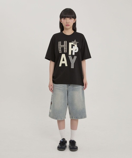 セール】【UNISEX】Wai Kei／ハッピーパッチワークT（Tシャツ