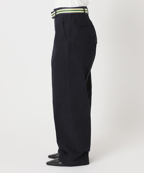 JOURNAL STANDARD（ジャーナルスタンダード）の「【BURK / バーク】ベルトツキチノパンツ（チノパンツ・レディース・ベージュ/ネイビー・MEDIUM/LARGE）」の15枚目の写真