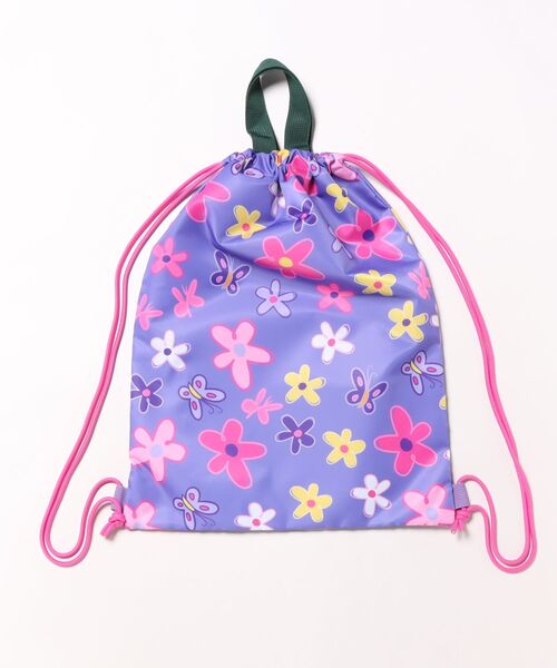 Rendez-Vous(ランデヴー)の「【 The Powerpuff Girs 】 パワーパフガールズ ナップサック 25S7(バックパック/リュック・レディース・ブラック/パープル・FREE)」の3枚目の写真