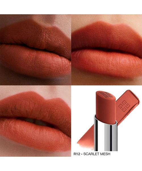 ルージュ・ジバンシイ・ベルベット LE ROUGE VELVET MATTE : Long Lasting & Blur Matte Lipstick