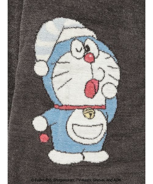 gelato pique（ジェラートピケ）の「【ドラえもん】【ユニセックス】おはようおやすみカーディガン（ルームウェア/パジャマ・レディース・チャコールグレー/オフホワイト・M-L/S-M）」の21枚目の写真