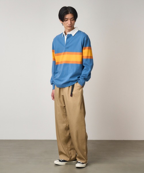 T/C TWILL WIDE PANT｜T/Cツイルワイドパンツ（チノパンツ）｜Gramicci