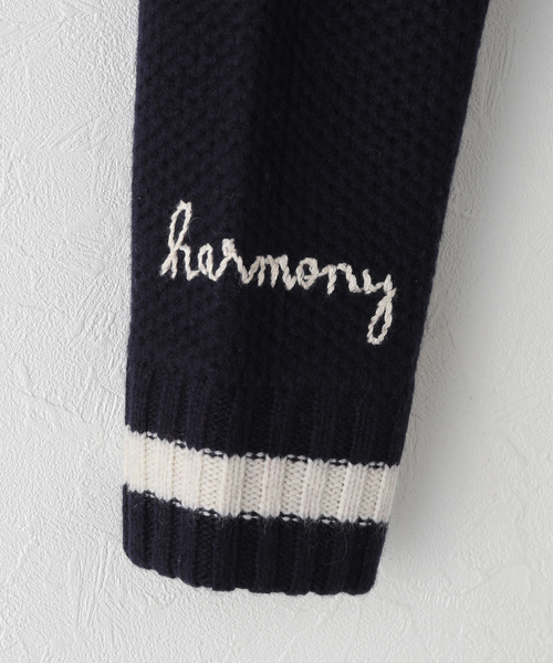 U by SPICK&SPAN(ユーバイスピックアンドスパン)の「SEA NEW YORK /シー ニューヨークARCHER VARSITY KNIT L/SLV C(その他アウター・レディース・ネイビー・SMALL)」の3枚目の写真