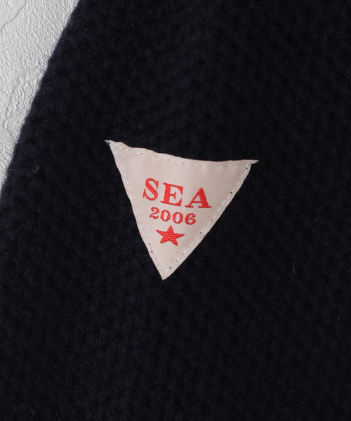 U by SPICK&SPAN(ユーバイスピックアンドスパン)の「SEA NEW YORK /シー ニューヨークARCHER VARSITY KNIT L/SLV C(その他アウター・レディース・ネイビー・SMALL)」の5枚目の写真