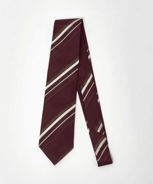 【新品同様】ホリデー&ブラウン レジメンタル ネクタイ HOLLIDAY＆BROWN＞カラーレジメンタル ネクタイ1（ネクタイ