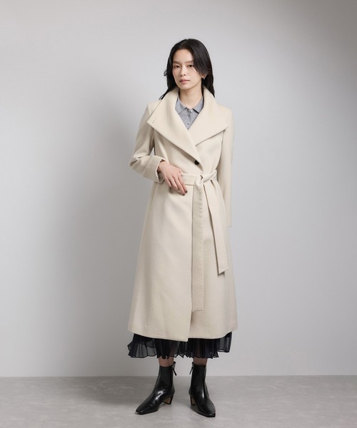 ROPE'（ロペ）の「プレミアムカシミヤ ロングコート【逸品