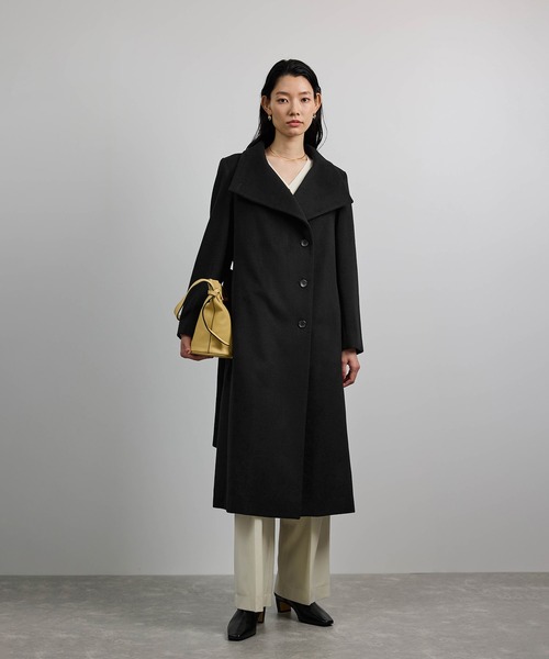 プレミアムカシミヤ ロングコート【逸品・マルチWAY】【25AW】（ステン