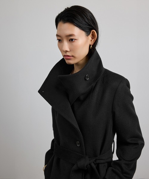 プレミアムカシミヤ ロングコート【逸品・マルチWAY】【25AW】（ステン