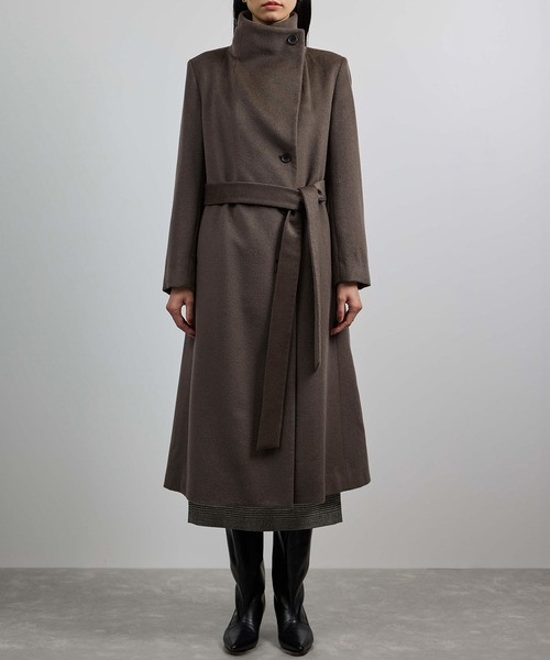 新品タグ付　ロペ　rope プレミアムカシミヤ ロングコート　逸品・マルチWAY プレミアムカシミヤ ロングコート【逸品・マルチWAY】【25AW】（ステン