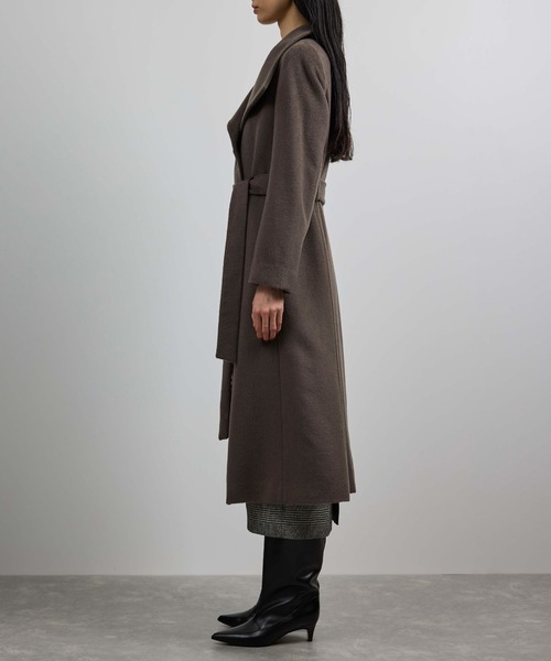 プレミアムカシミヤ ロングコート【逸品・マルチWAY】【25AW】（ステン