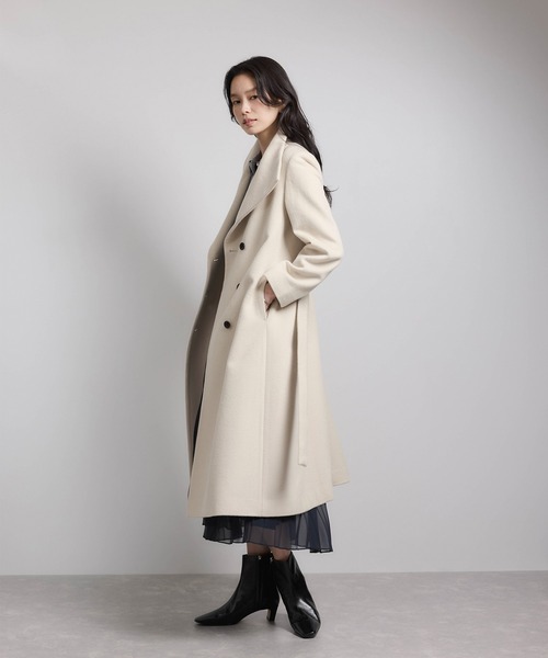 プレミアムカシミヤ ロングコート【逸品・マルチWAY】【25AW】（ステン