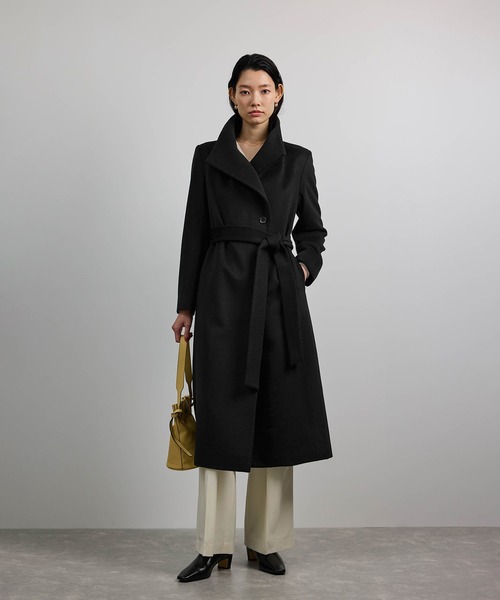 プレミアムカシミヤ ロングコート【逸品・マルチWAY】【25AW】（ステン