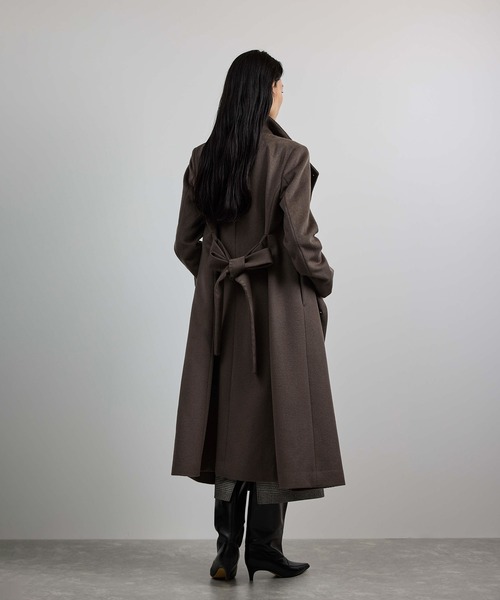 プレミアムカシミヤ ロングコート【逸品・マルチWAY】【25AW】（ステン