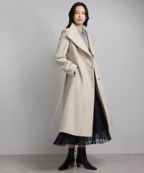 プレミアムカシミヤ ロングコート【逸品・マルチWAY】【25AW】（ステン