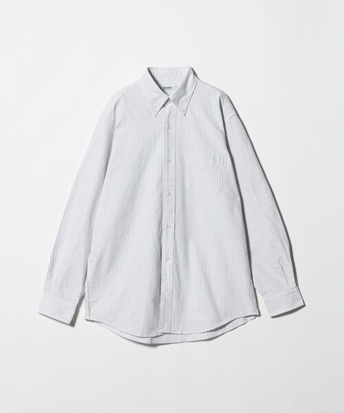 District（ディストリクト）の「＜District＞オックスフォード ストライプ ボタンダウンシャツ（シャツ/ブラウス・メンズ・ライトグレー・15  1/2/16）」の9枚目の写真