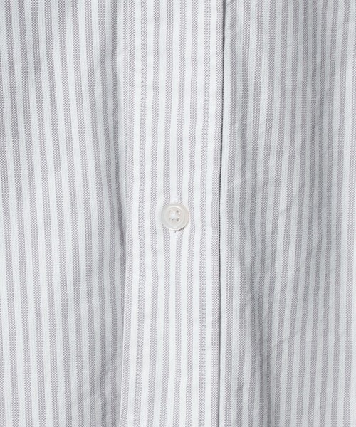 District（ディストリクト）の「＜District＞オックスフォード ストライプ ボタンダウンシャツ（シャツ/ブラウス・メンズ・ライトグレー・15  1/2/16）」の4枚目の写真