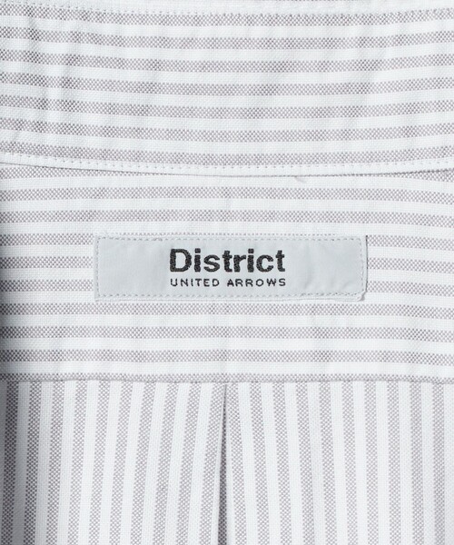 District（ディストリクト）の「＜District＞オックスフォード ストライプ ボタンダウンシャツ（シャツ/ブラウス・メンズ・ライトグレー・15  1/2/16）」の5枚目の写真