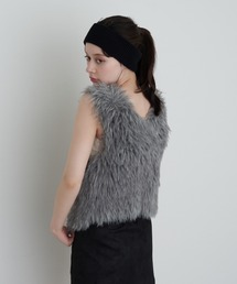 RAY CASSIN | ファーニットベスト(ニット/セーター)