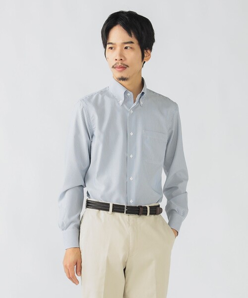BEAMS HEART(ビームスハート)の「オックス ボタンダウンカラーシャツ【吸水速乾】(シャツ/ブラウス・メンズ・その他/その他1・37/39/40/38/41/42)」の8枚目の写真