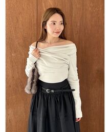 FRAY I.D｜フレイ アイディーのTシャツ/カットソー（オフショルダー