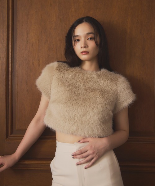 ファートップス 半袖 夏 ショート丈 秋冬(その他トップス ファートップス 半袖 夏 ショート丈 秋冬(その他トップス