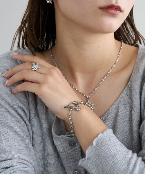 DISCOAT（ディスコート）の「【GOLDY】ハートマンテルブレスレット（ブレスレット・レディース・シルバー/ゴールド・FREE）」の5枚目の写真