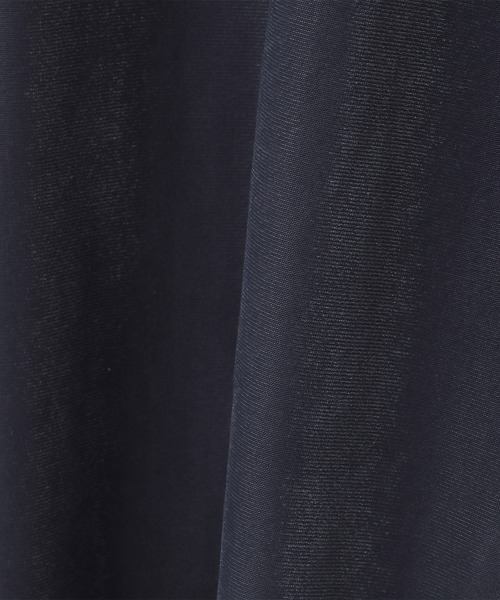 QUEENS COURT(クイーンズコート)の「シアーベロアセンターシームプルオーバー≪手洗い可能≫(Tシャツ/カットソー・レディース・ブラック/オフホワイト/ブルー・M)」の4枚目の写真