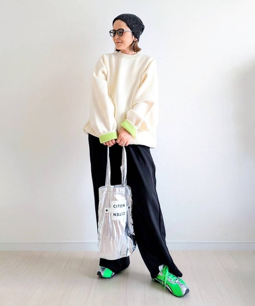 notch. by yui】バイカラージャガードニット 2025 A/W（ニット