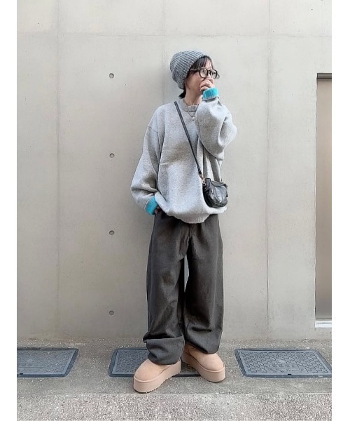 N'enuphar 飛行機柄ジャガード織りニット N'enuphar 飛行機柄ジャガード織りニット（ニット/セーター）｜N