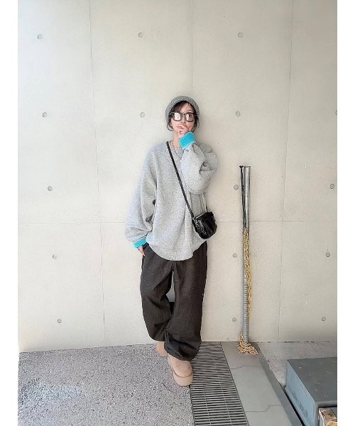 notch. by yui】バイカラージャガードニット 2025 A/W（ニット