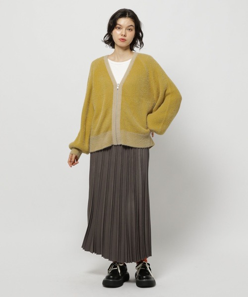 niko and...（ニコアンド）の「リバーシブルジップカーディガン（カーディガン/ボレロ・レディース・チャコール/アイボリー/ブルー/イエロー・FREE）」の15枚目の写真