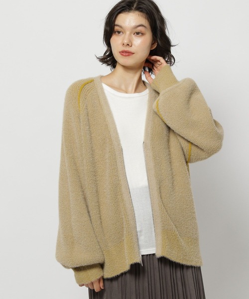 niko and...（ニコアンド）の「リバーシブルジップカーディガン（カーディガン/ボレロ・レディース・チャコール/アイボリー/ブルー/イエロー・FREE）」の18枚目の写真