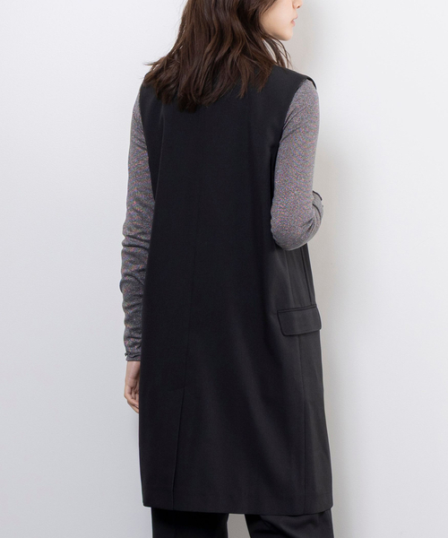 NARACAMICIE（ナラカミーチェ）の「【NARACAMICIE】ダブルジレ（その他アウター・レディース・ブラウン・M）」の3枚目の写真